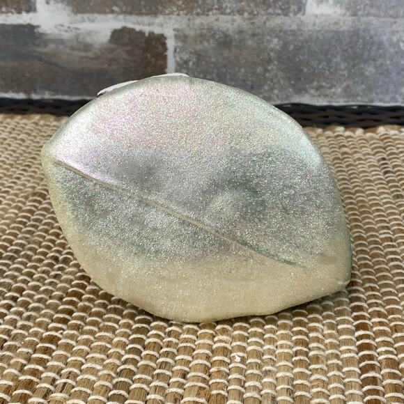 Kathe Wohlfahrt Rothenburg Germany Markusturm Hotel Glitter Glass Ornament 7" - Picture 15 of 15